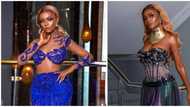 BBNaija Peace glammed up for her 27th birthday in elegant ensembles