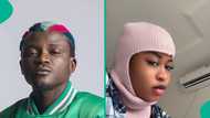 Drama as Portable tackles Biggie, asks for invite, names favourite housemate: "They no blow"