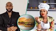 Davido hints at Chef Chi’s restaurant launch, shares pic of burger wife made: "The world will enjoy”