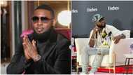 "Finish show last night, speaking at Forbes under 30 summit today": AY Makun hails Davido's drive for success