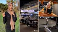 "Is that place in Aso Rock?" Rich lady shows off posh cars, jet, conference room in Abuja, video goes viral
