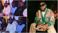 “Na church we dey o”: Video as pastor scolds members over their reaction to Davido attending service with them
