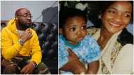 Davido celebrates late mom on Mother's Day with throwback picture, lovely message