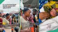 Nigerian woman successfully gives birth to beautiful baby inside market