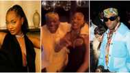 "Don’t put your hands around our queen": Many react as Tems and DJ Spinall party together in the US