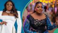 Funke Akindele replies as Eniola Badmus celebrates her on 46th birthday: "First daughter Nigeria"