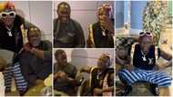 Portable Zazu totally starstruck as he meets Ogogo, hails actor in cute video, netizens react