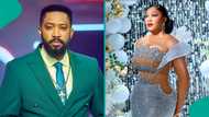 Frederick Leonard shares cryptic life quote days after Peggy Ovire's 41st birthday party