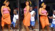 "What a romantic dwarf": Small-sized man makes his woman blush hard as they dance together in sweet video