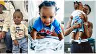 Wizkid's third son Zion sparks heart-warming reactions as he makes his lil brother giggle hard in sweet video