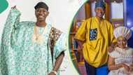 "I was a graduate when my wife was in secondary school": Lateef Adedimeji claims, Mo Bimpe reacts