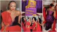 Nigerian doctor throws elaborate party to celebrate her divorce, shares fun photos, videos online
