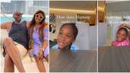 Actress Mary Njoku speaks 'oyinbo' English with her daughters in cute video, asks how she earns money