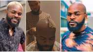 I'm waiting for someone to slap it: Hilarious reactions as Falz shares moment he went bald