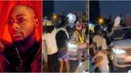 Video of Davido furious after his N10.8m wristwatch got stolen in Ghana while he was spraying money on fans