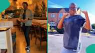 Lady pays mother's N2m rent in Nigeria while working unusual job abroad, celebrates achievement