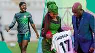 Super Falcons star receives ₦50m and street named after her from Benue Government