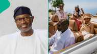Heartwarming moments from billionaire Otedola's family vacation leave people talking