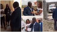 Sweet moment two ladies surprised their dad with a new car melts hearts, the old man shed tears in video