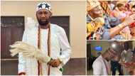 BBNaija's Laycon, actor Omogoriola Hassan and other celebrities who have bagged traditional titles in recent times