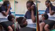 "I'm tired": Boss cries out as he shares what he caught his male and female workers doing