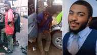 "Money is everything": Nigerian boy posts stunning transformation photos on TikTok, people react