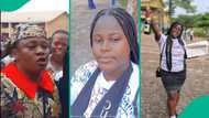 "No man touched her": Mother storms Abia State University, celebrates daughter who graduated pure