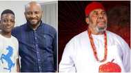 "He was unusual" : Veteran Nollywood actor Pete Edochie mourns grandson, Kambilichukwu