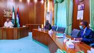 Breaking: President Buhari receives briefing from COVID-19 PTF