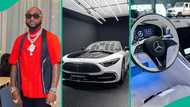 Video of Davido's N480m Mercedes-Benz Maybach SL 680 Monogram series surfaces, interior wows fans