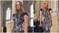 "Running out of ideas": Video of knife-embellished dress leaves fashion lovers amused