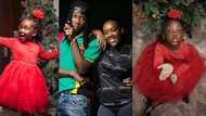 Stonebwoy and Dr Louisa's daughter turns 4, stuns in beautiful birthday photos