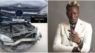 BBNaija Hernes survives a ghastly car accident, thanks God for his intervention