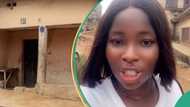 “U go teach tenants na”: Lady corper takes her letter to school, finds out building has been sold