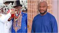 We call him Godfather: Yul Edochie celebrates as eldest brother Leo gets chieftaincy title in Port Harcourt