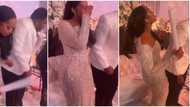 Groom and bride cause stir in video with cute hand dance moves to the trending Zazoo song at their wedding