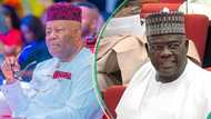 Drama as Akpabio, Goje clash during plenary in trending video, “I cannot be part of what is illegal”