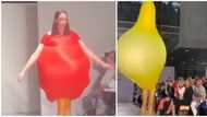 Models in 'balloon dresses' on runway fashion show spark hilarious comments