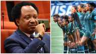 Madam likes Messi, Salah, reacts when I mention my favourite Super Falcons players, ex-senator