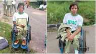 "I don't know what happened to my legs": Disabled mother of 3 defies challenges, passes out of NYSC in style