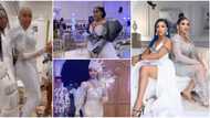 Nancy Isime at 30: Iyabo Ojo, Sola Sobowale, others storm winter themed birthday party in lovely white outfits