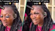 Woman's multiple facial piercings give netizens tough time: "Dis one just park iron full her ears"