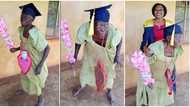 "Long live mama": Old woman wears daughter's graduation cap and dances happily with it in viral video