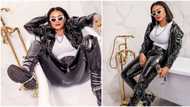 "Legggooo Gangs of Iyabo": Actress Iyabo Ojo teases fans with neat gangster photos