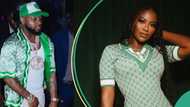 Davido & Sophia Momodu spotted wearing matching outfits weeks after she said he is a deadbeat father