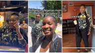 "She'll be super proud": Daughter takes Nigerian mum to her workplace abroad, she screams in cute video