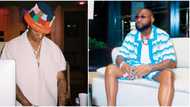 "He's in his feelings": Reactions as Davido replies netizen who asked him to be like Wizkid