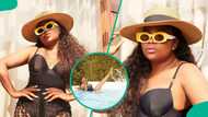 Funke Akindele likened to Beyonce as she shows skin in rare photos: “We don’t get this often”