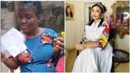 My pregnant sister needs your help, N50k will buy baby things, take care of hospital bills - Nigerian lady begs Tonto Dikeh (photo)