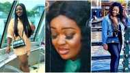 Actress Jackie Appiah sends advice to Ghanaian youth, admonishes them not to be in a hurry to get rich quick